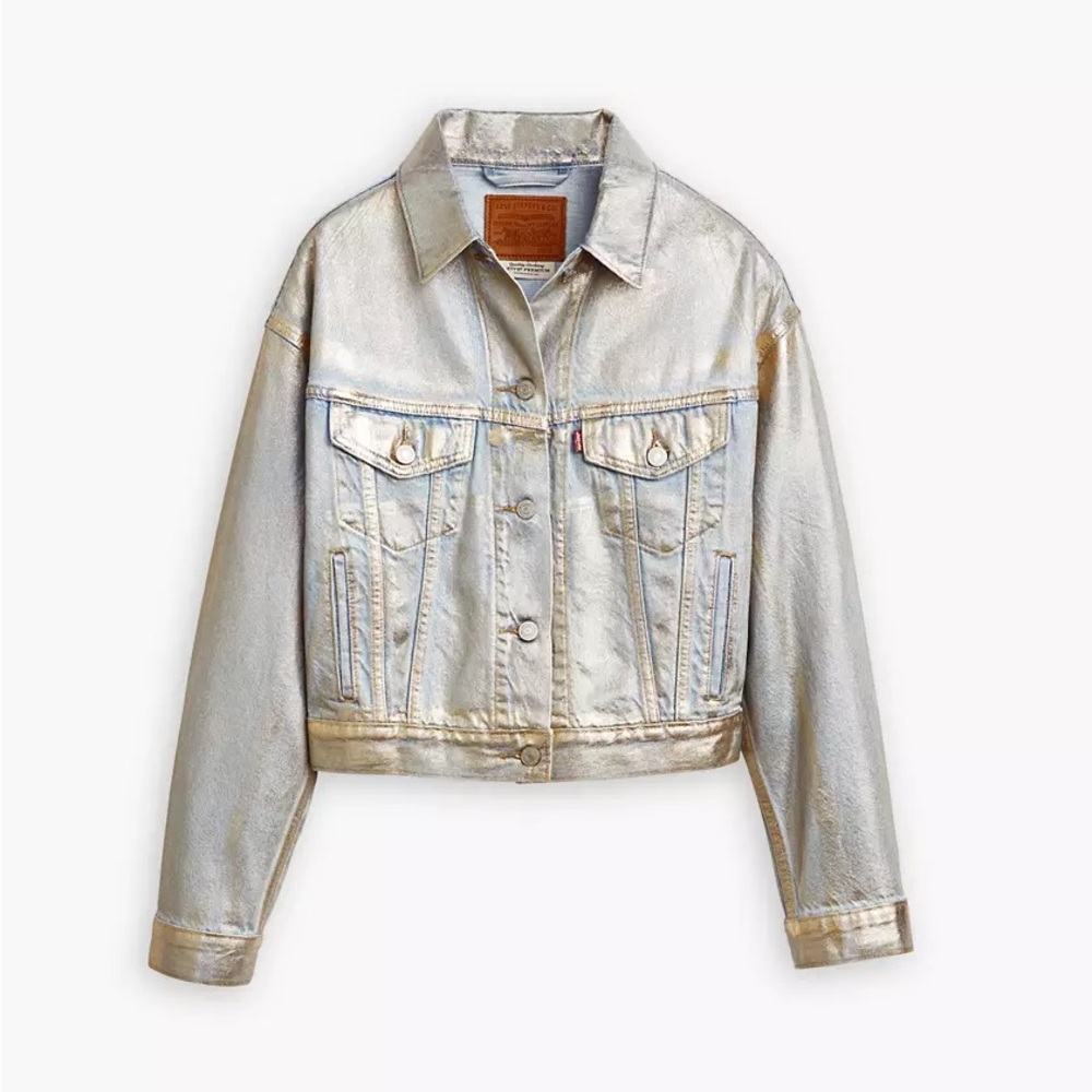LEVI’S SHRUNKEN '90S TRUCKER JACKET Large